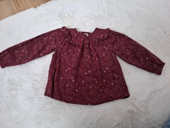 Blouse étoiles tao 36 mois