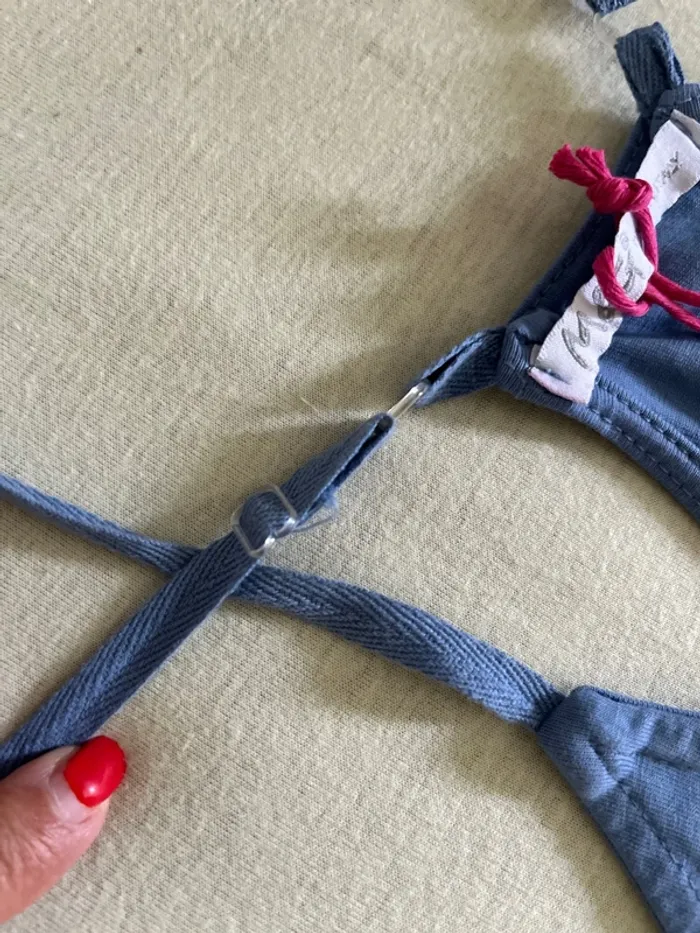 Combinaison coton bleue neuve - photo numéro 5