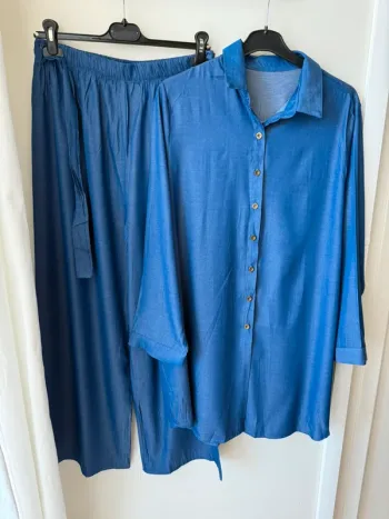 Ensemble bleu jean