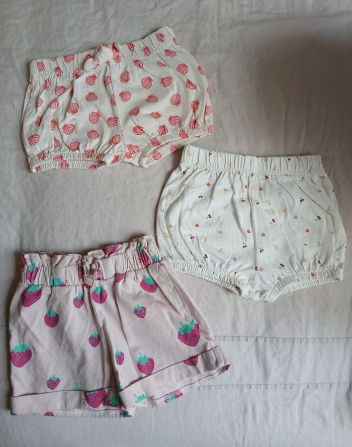 Lot de short