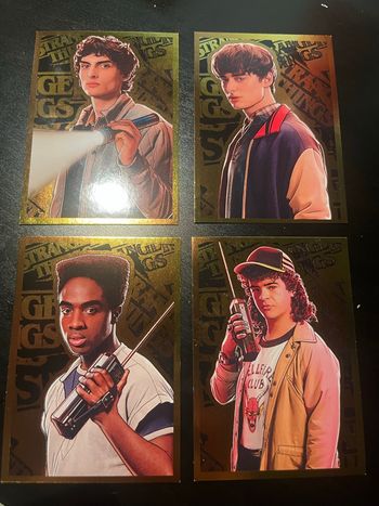 Carte édition limitée Stranger Things Panini