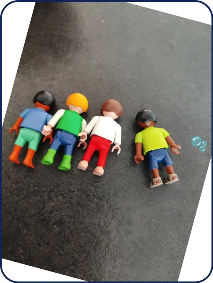 Lot de 4 adolescent playmobil - photo numéro 5