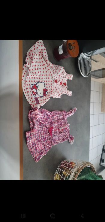 Lot deux vetement hello kitty