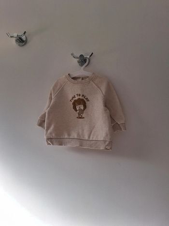 Pull beige bébé garçon 3 mois
