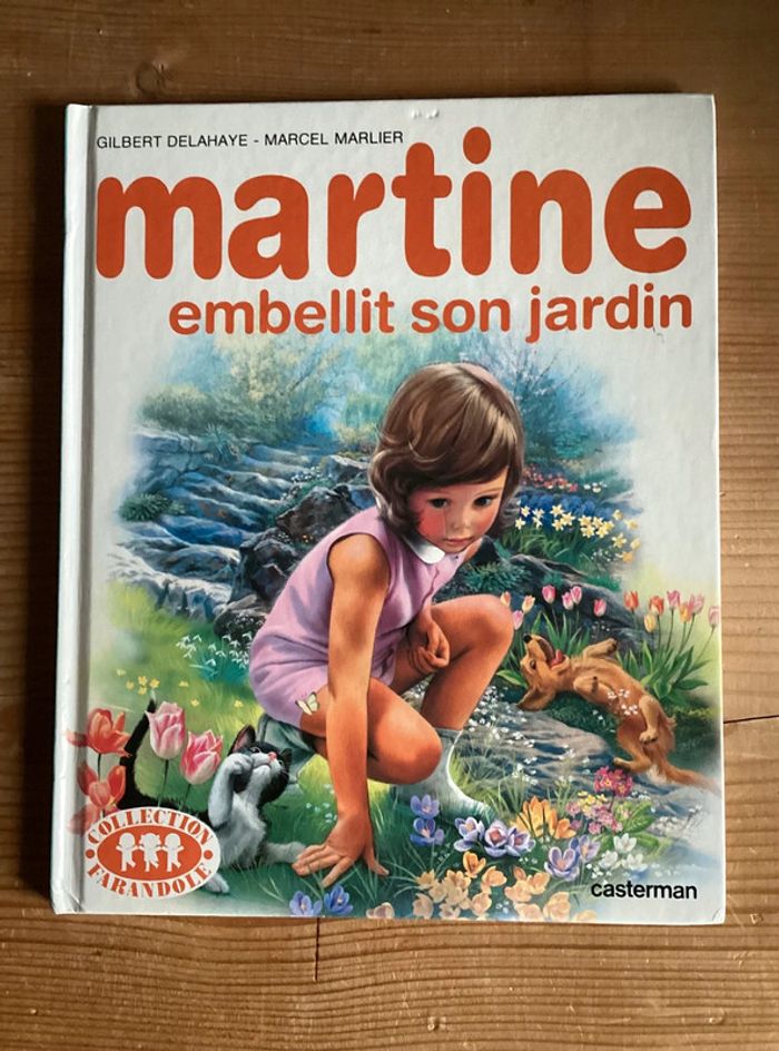 Livre « martine embellit son jardin »