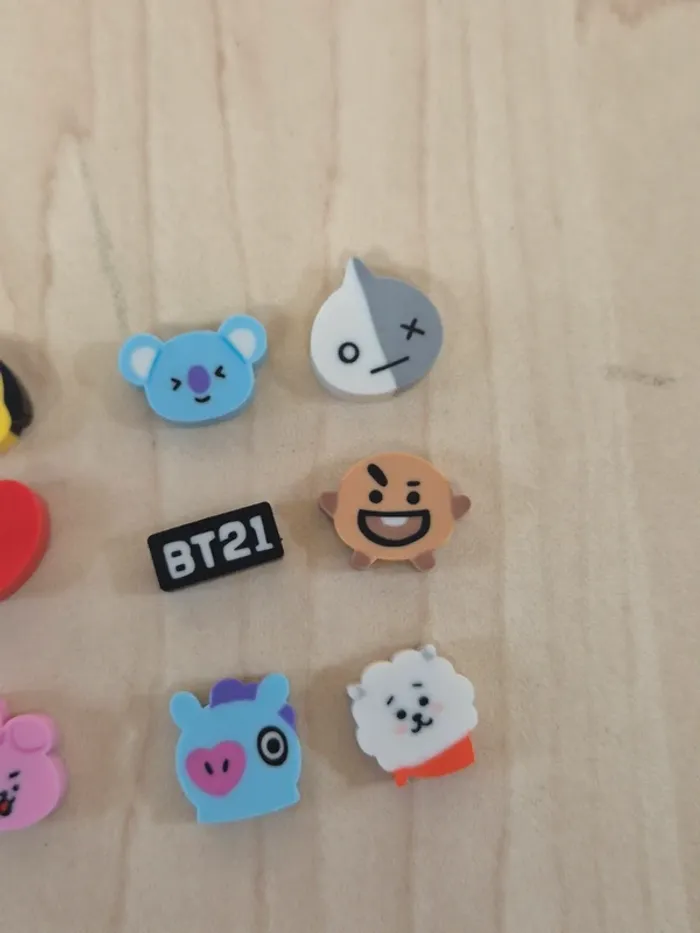 Mini gommes Tsume Tsume Keshigomu BT21 - photo numéro 4