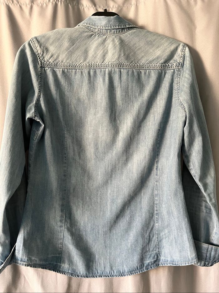 Chemise en jean H&M T34 - photo numéro 3