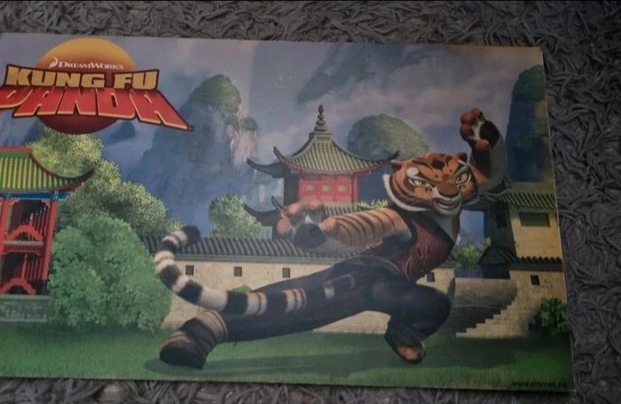 Grand tableau Kung fu panda (po et tigresse) - photo numéro 3