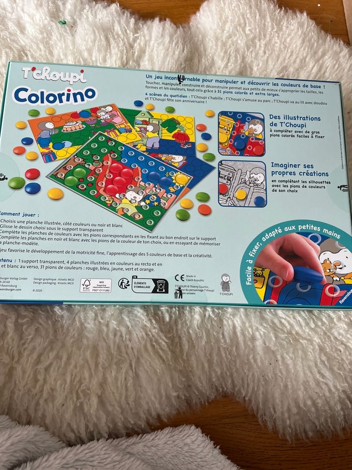 Jeu colorino Tchoupi - photo numéro 2