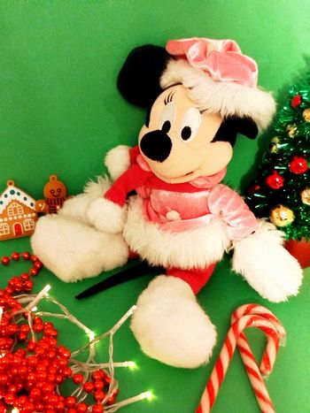 Peluche - Minnie - Tenue hivernale
