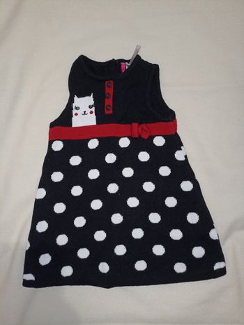 Robe épaisse manches courtes