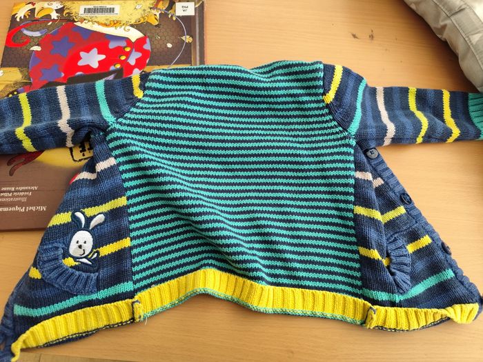 Vends gilet bébé 9 mois - photo numéro 4