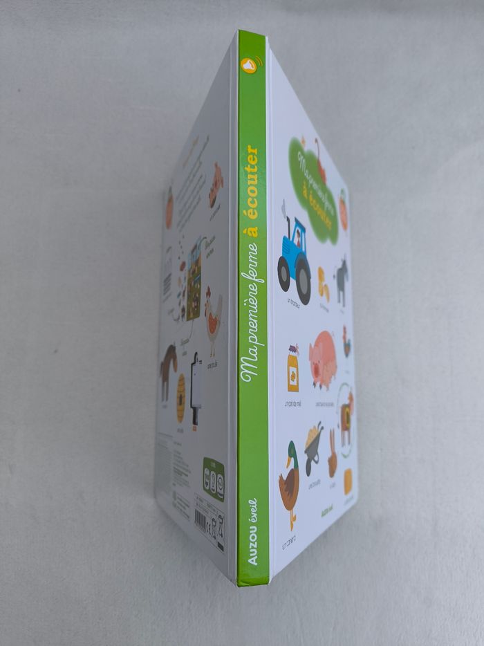 Livre sonore Ma première ferme à écouter Auzou - photo numéro 9