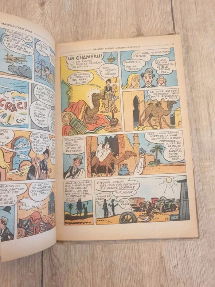 Les aventures acrobatiques de Charlot EO 1947 - photo numéro 8