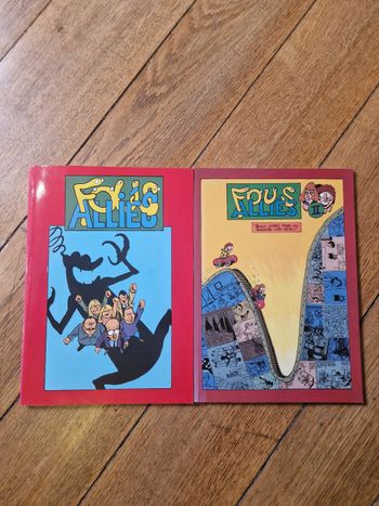 Lot de 2 bd fous alliés