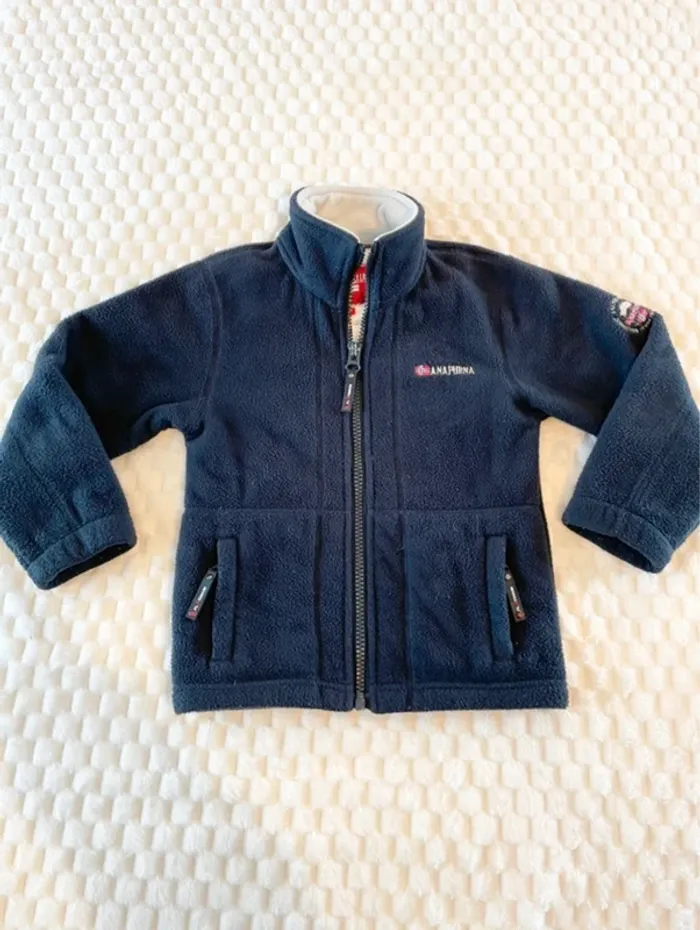 Veste polaire marine