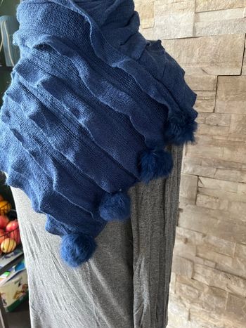 Snood bleu