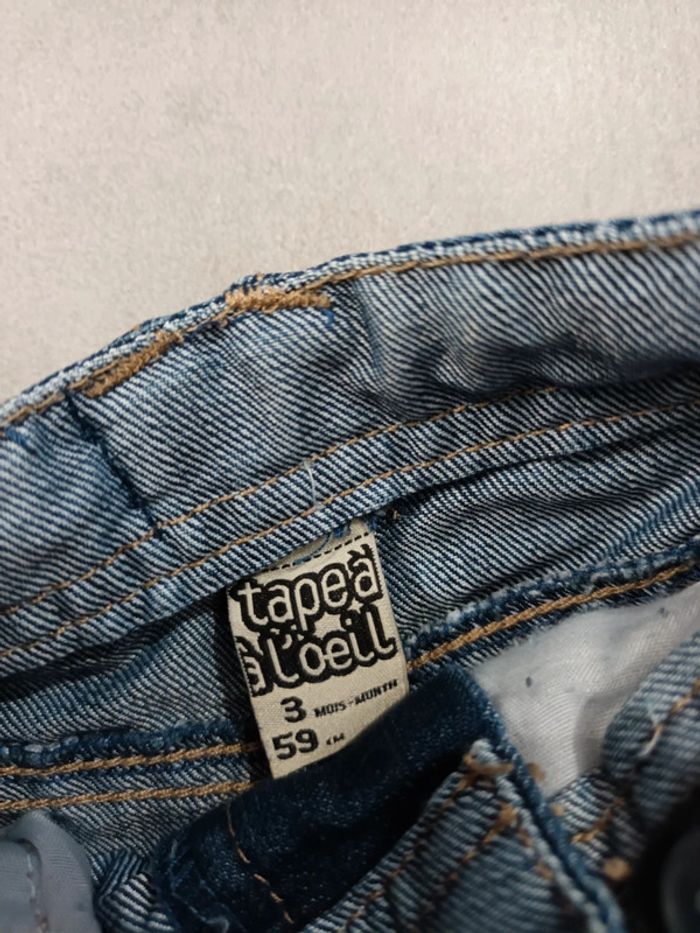 Jean 3 mois tape à l œil - photo numéro 2