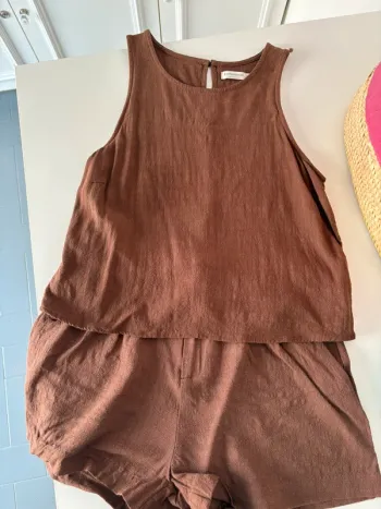 Ensemble chocolat stradivarius S / 36 / 8·Très bon état·