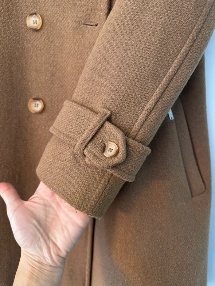 Manteau mi-long en laine Salsa - photo numéro 5