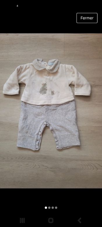 Pyjama/ensemble 1 mois garçon