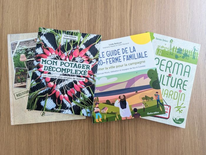 Lot livres Permaculture & Jardin