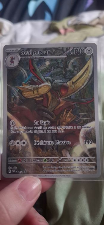 Scalpereur Ar SVP carte promo