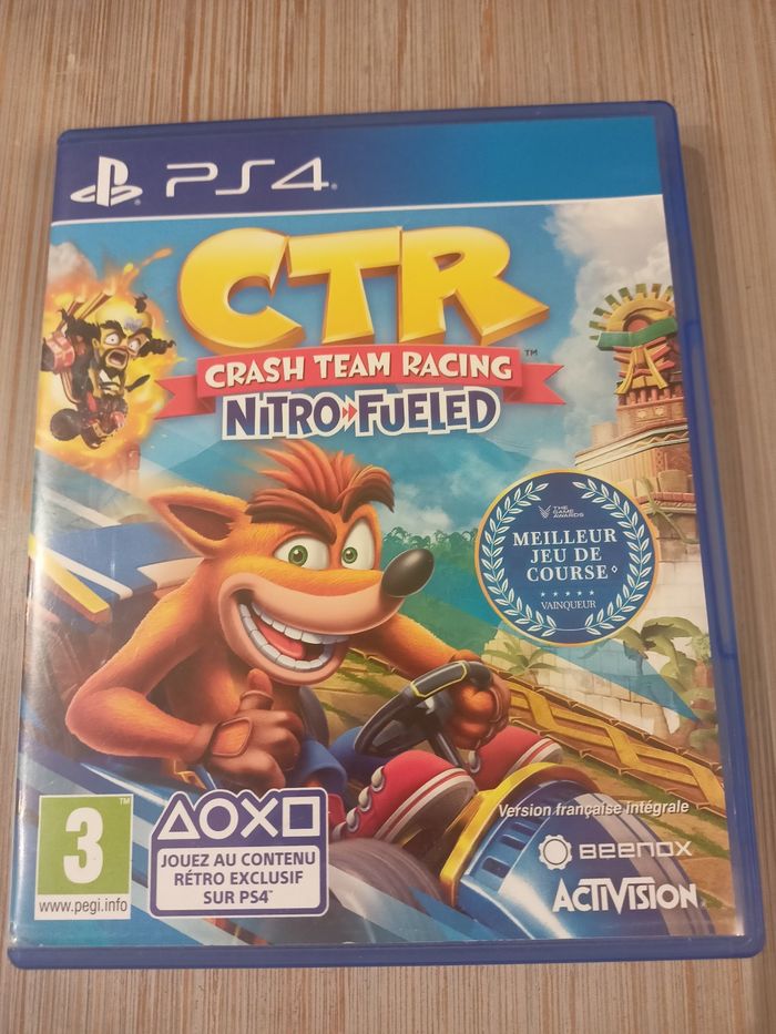 PS4 CTR crash team racing