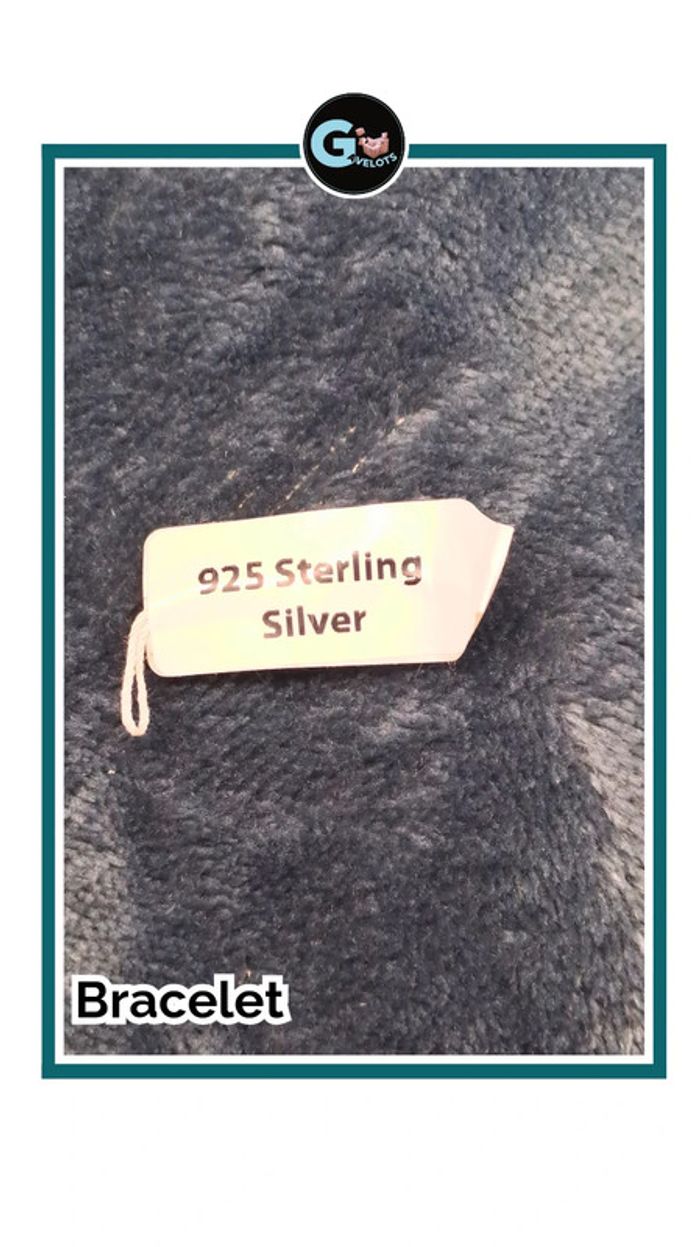 🦚Bracelet en argent - photo numéro 3