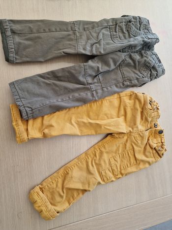 Lot 2 pantalons 
