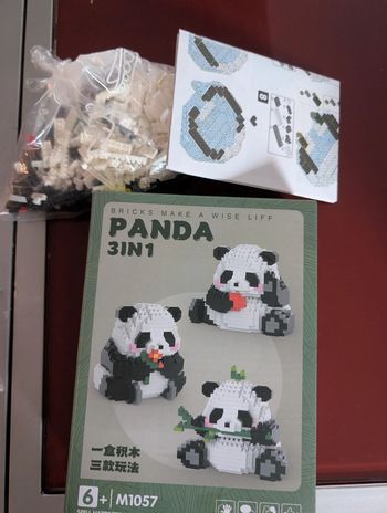 Bloc de construction panda