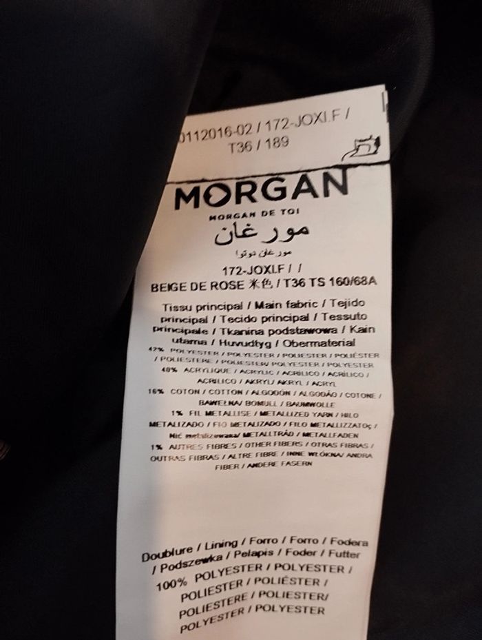 Jupe taille 36 fermeture à l'avant Morgan taille 36 - photo numéro 8