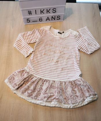 Sublime robe Ikks 5 ans très stylée
