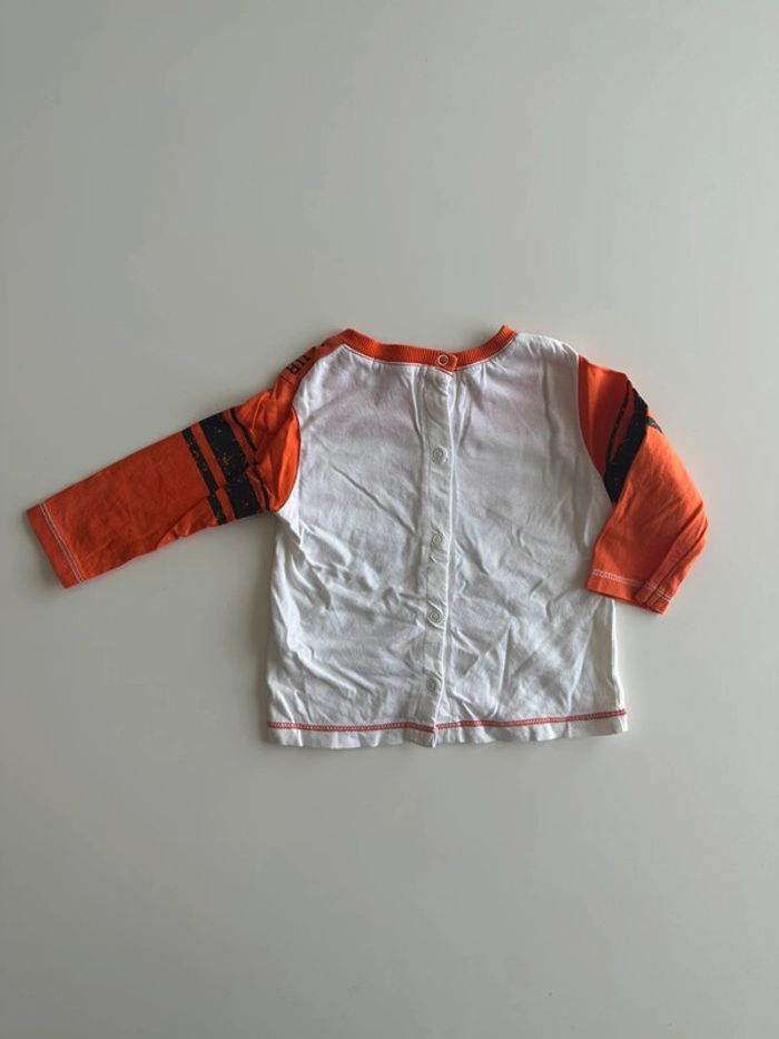 Tee-shirt manches longues garçon - 6 mois - Kitchoun - photo numéro 4