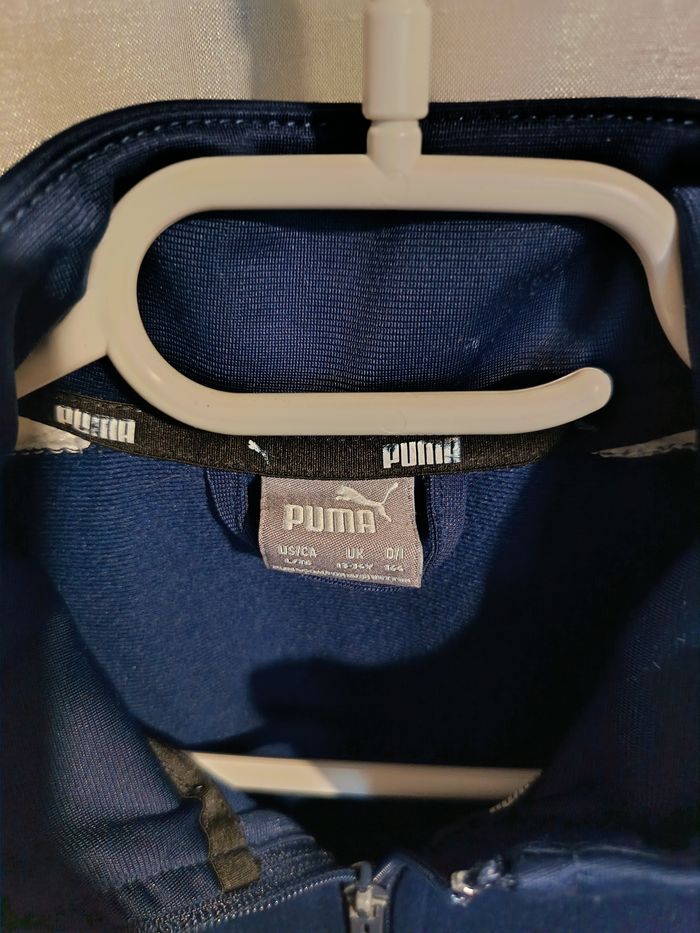 veste bleue de PUMA 14 ans réf 89 D19 - photo numéro 2