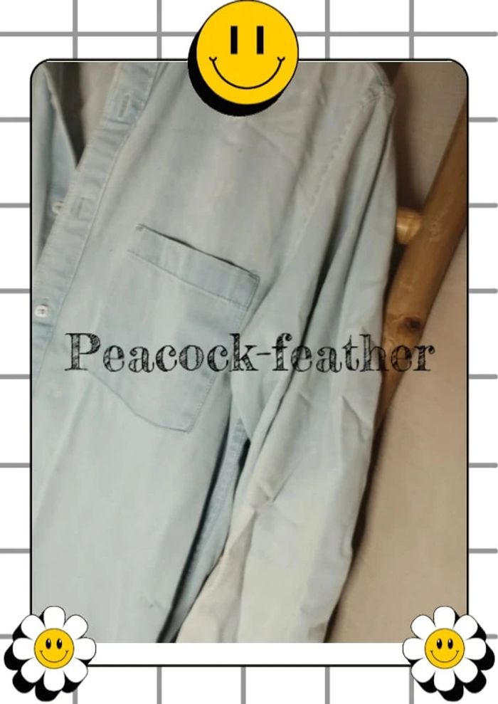 Chemise jean clair délavée M homme Celio - photo numéro 6