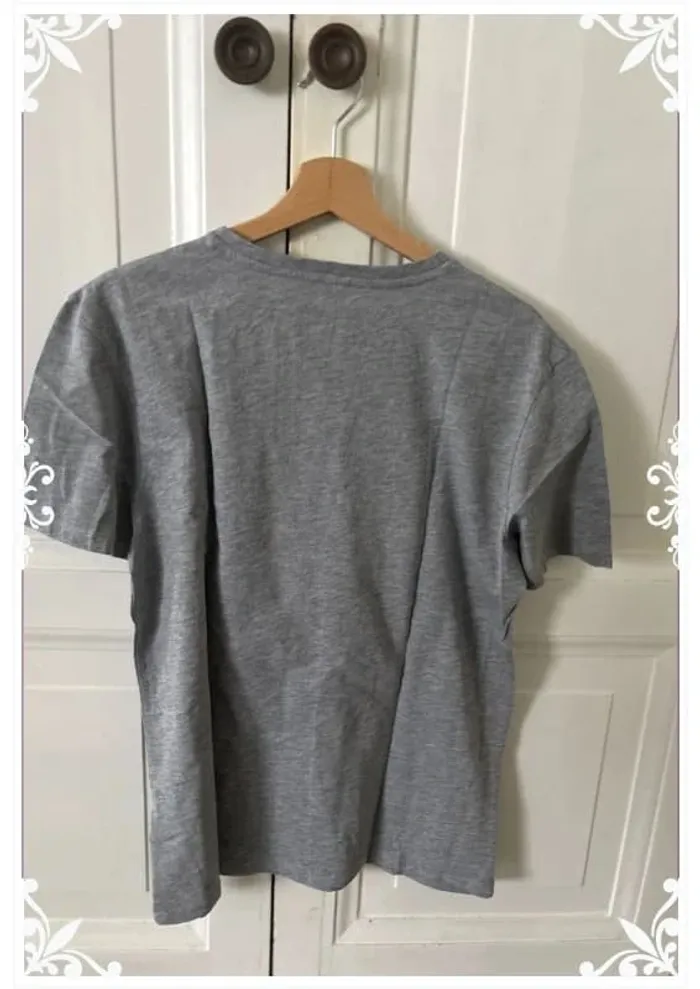 T-shirt gris Harry Potter - blason Poudlard - Taille L - photo numéro 5