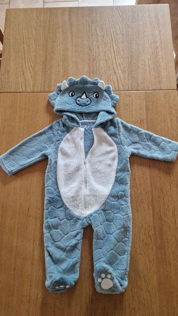 Combinaison dinosaure antidérapante - 6 mois 