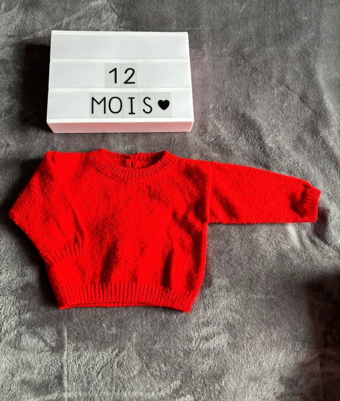 Pull chaud 12 mois