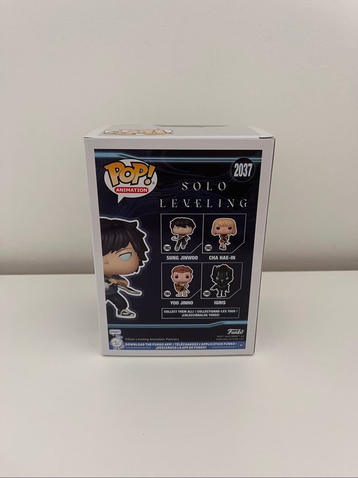 Solo Leveling Jinwoo Limited Edition 9500 Supreme Exclusive Funko Pop - photo numéro 3