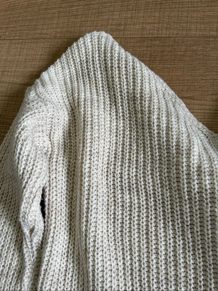 Pull beige à manches longues taille 2 TBE - photo numéro 9