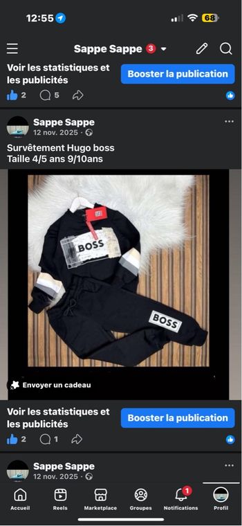 Survêtement Hugo boss