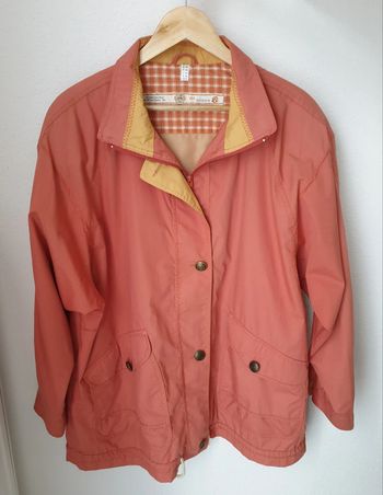 Parka vintage saumon