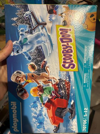 70706 Playmobil Scooby-Doo avec Spectre des neiges