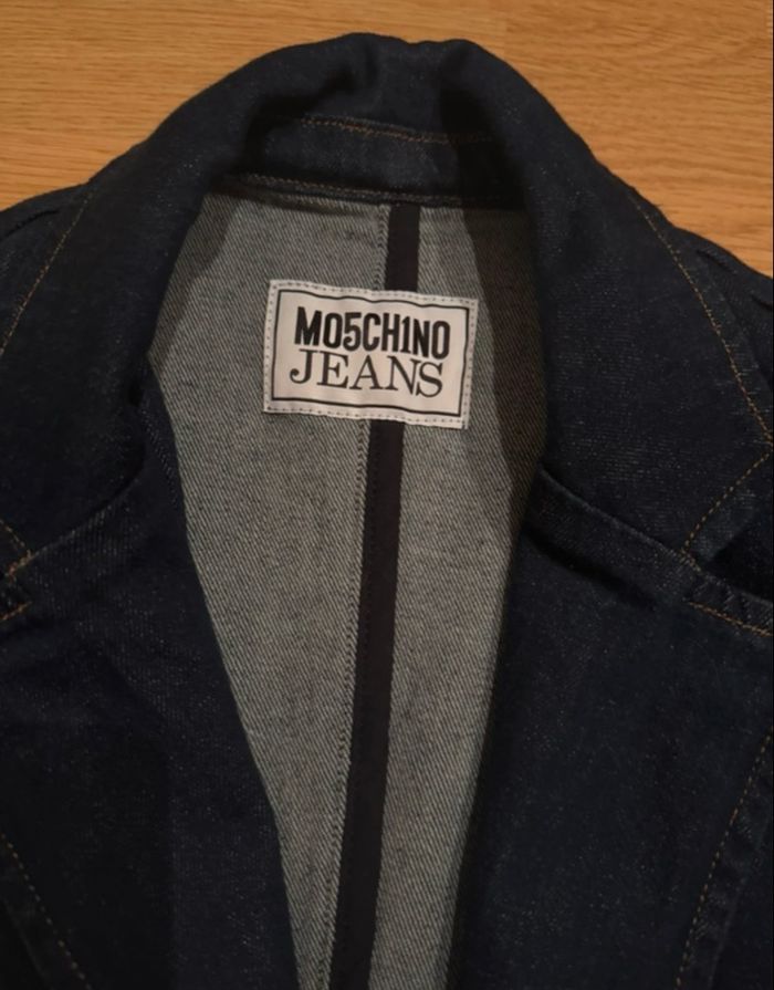 Blazer en jean Moschino - photo numéro 2
