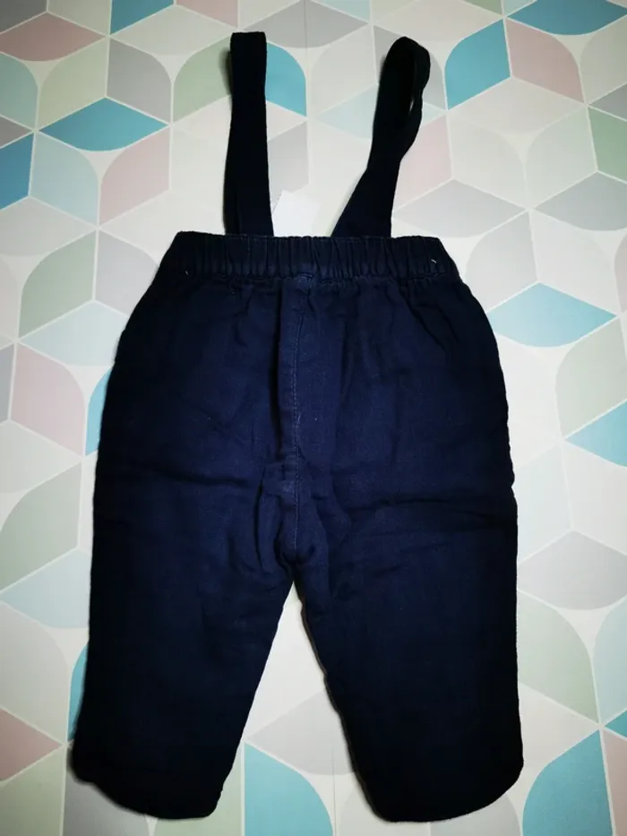 D4562 - salopette garçon 6 mois - photo numéro 3