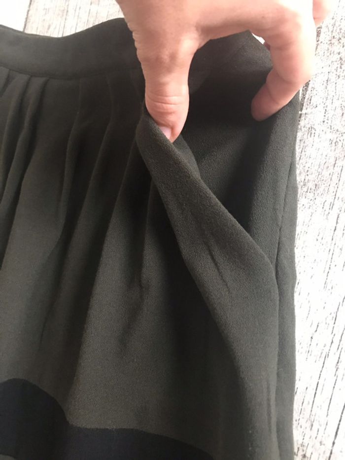 Jupe kaki / noir - photo numéro 3