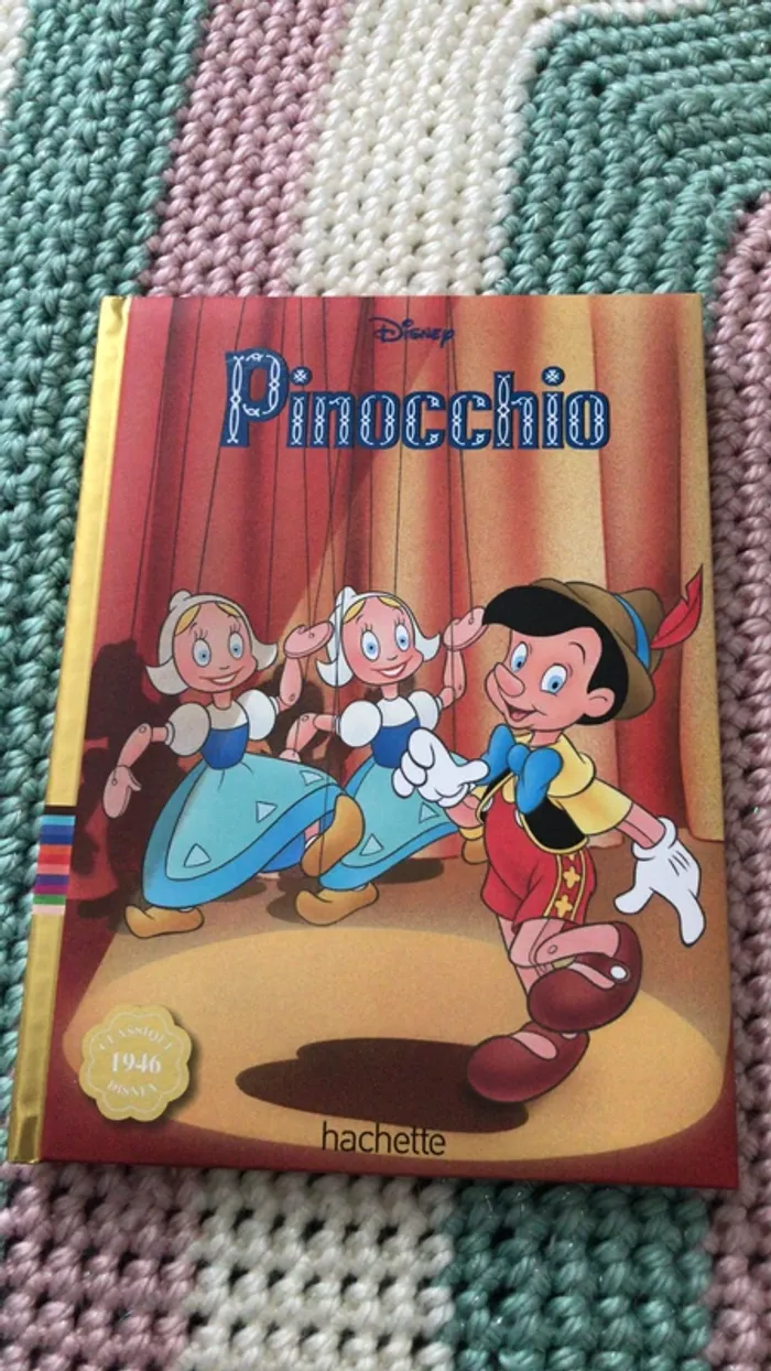Livre Pinocchio Disney
