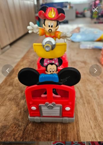 Camion de pompier Mickey