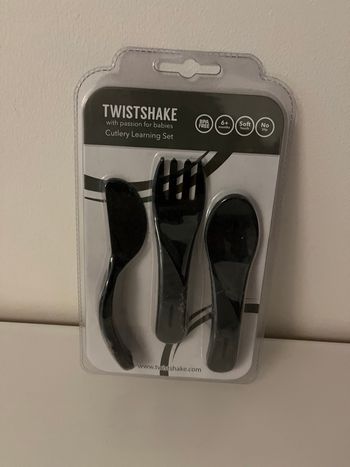 Couverts Twistshake noir